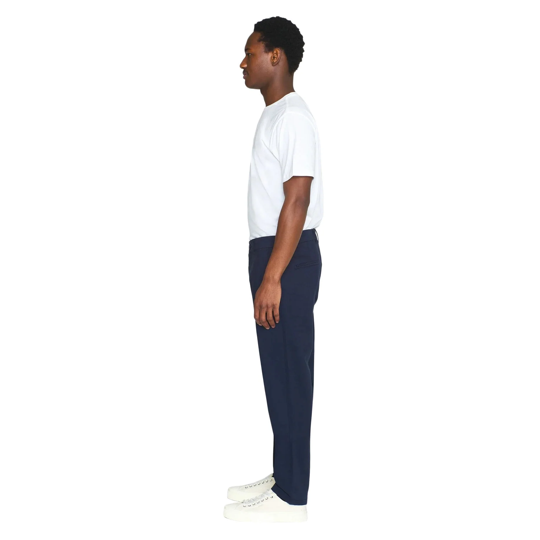 Knowledge Cotton Apparel Chuck Regular Twill Chino Total Eclipse - Image 3