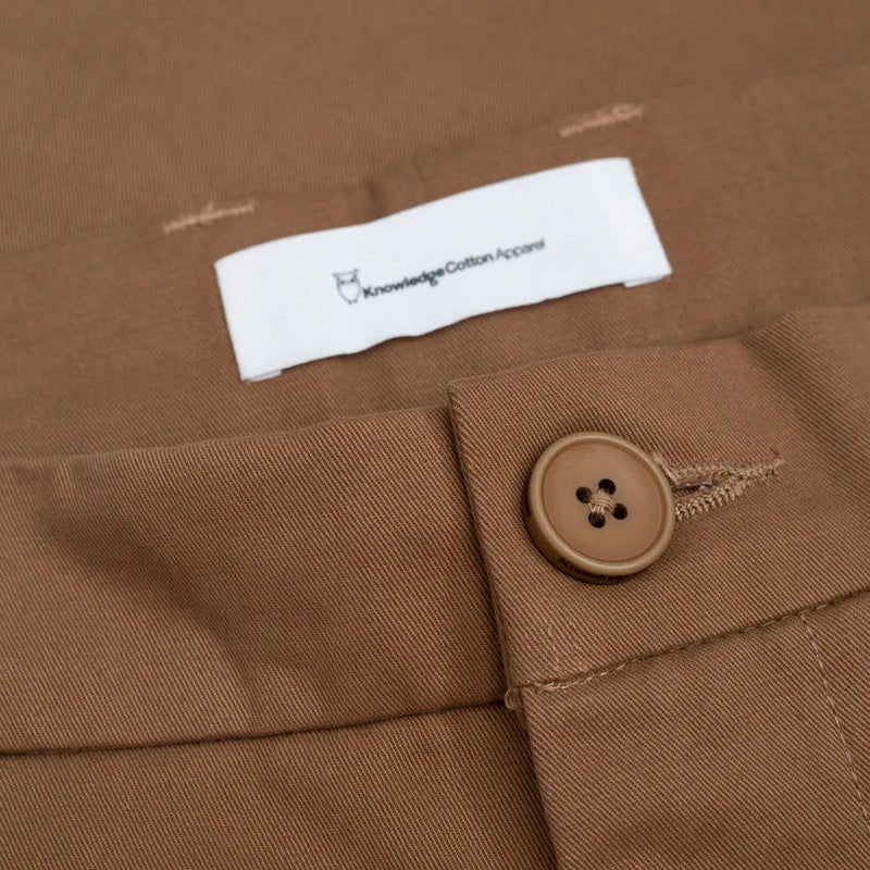 Knowledge Cotton Apparel Chuck Regular Twill Chino Tuffet - Image 4