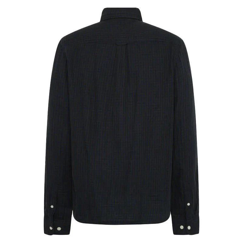 Knowledge Cotton Apparel Organic Cotton Check Shirt Green - Image 6