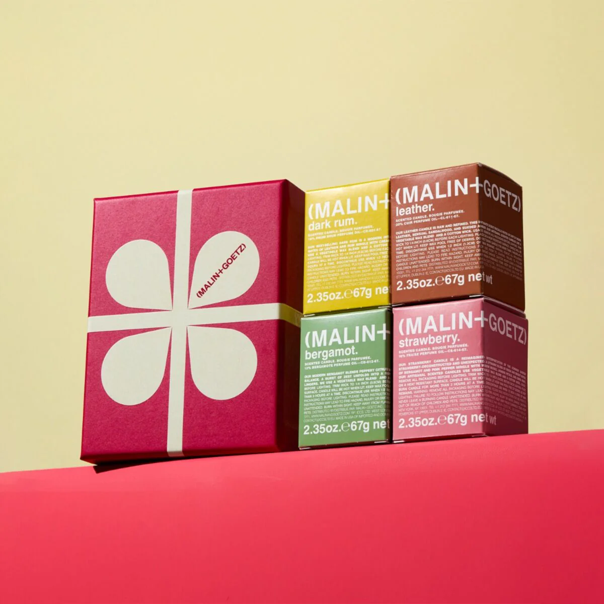 Malin + Goetz Scent The Mood Candle Gift Set - Image 2