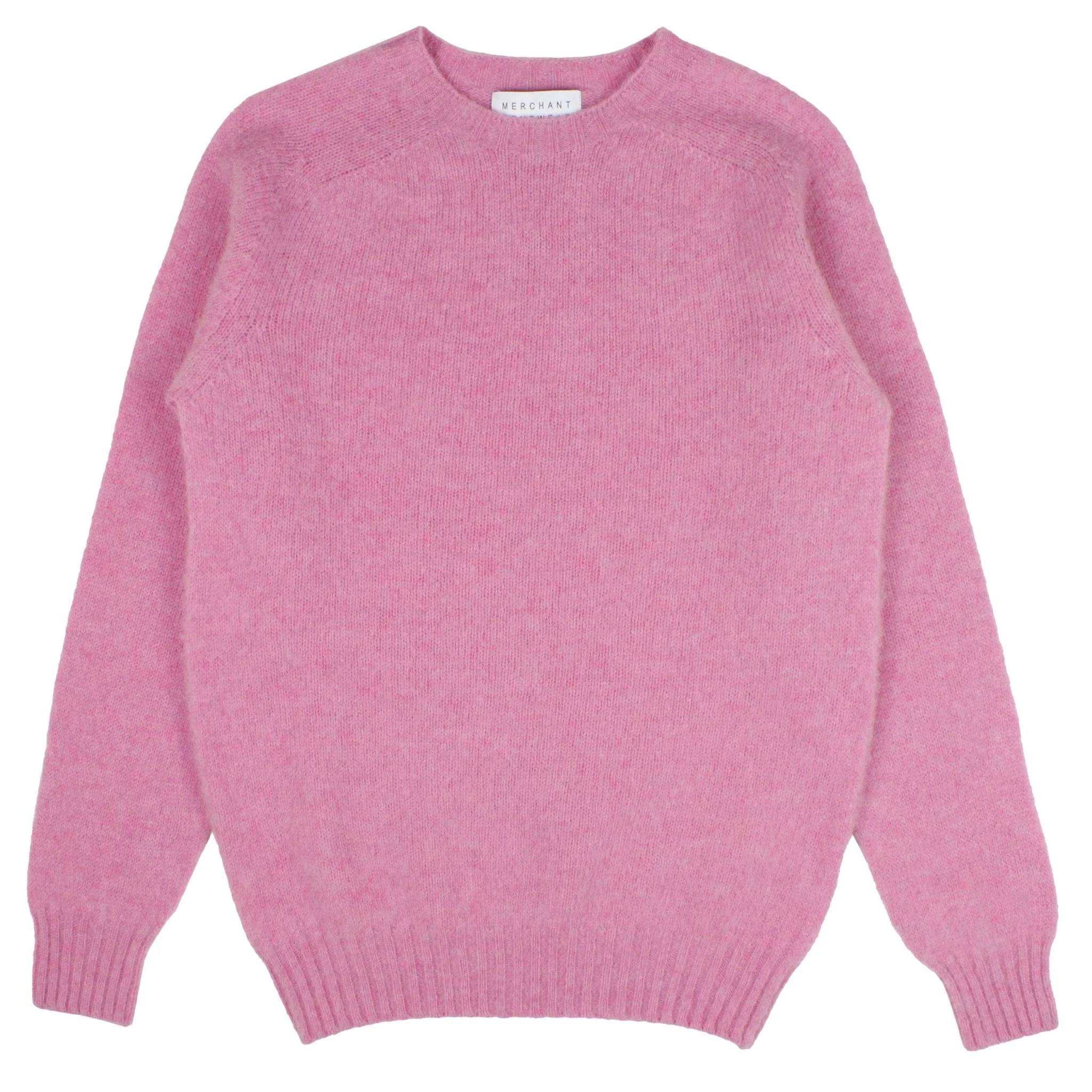 Merchant Menswear Shaggy Brushed Crew Knit Ballerina