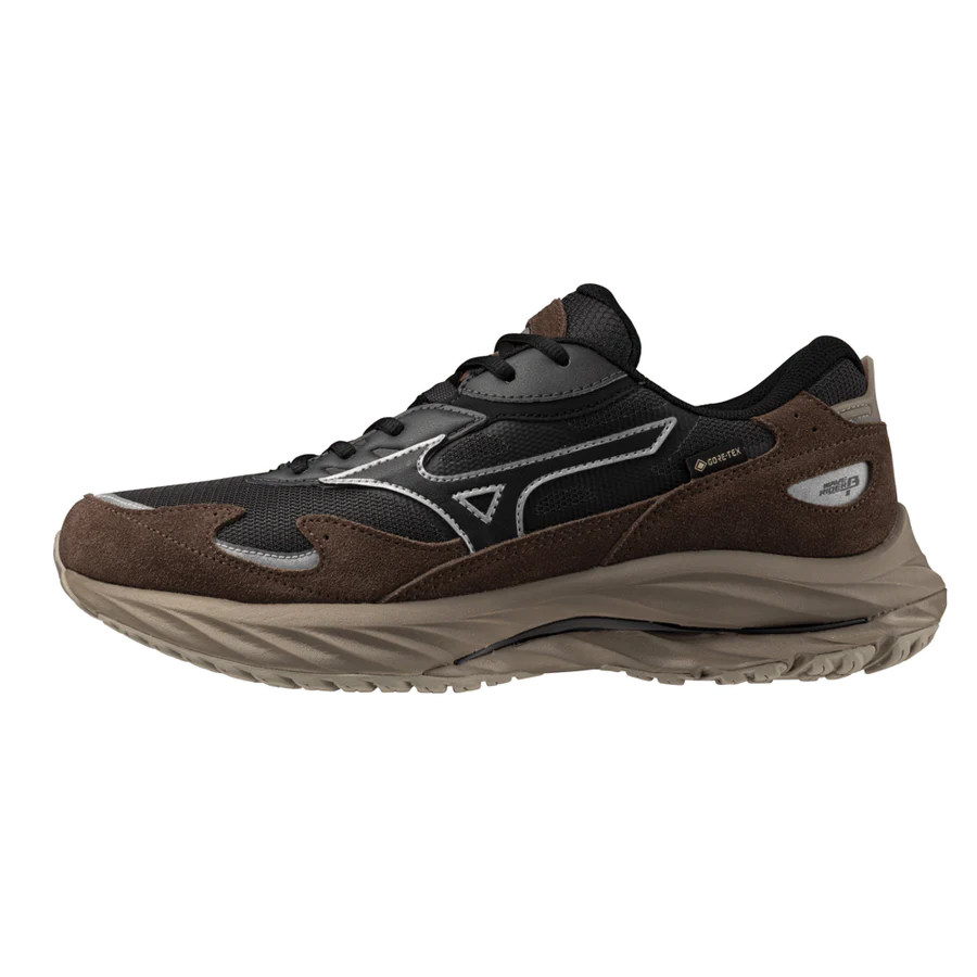 Mizuno Wave Rider B GTX Trainer Black Sand/Black Chicory