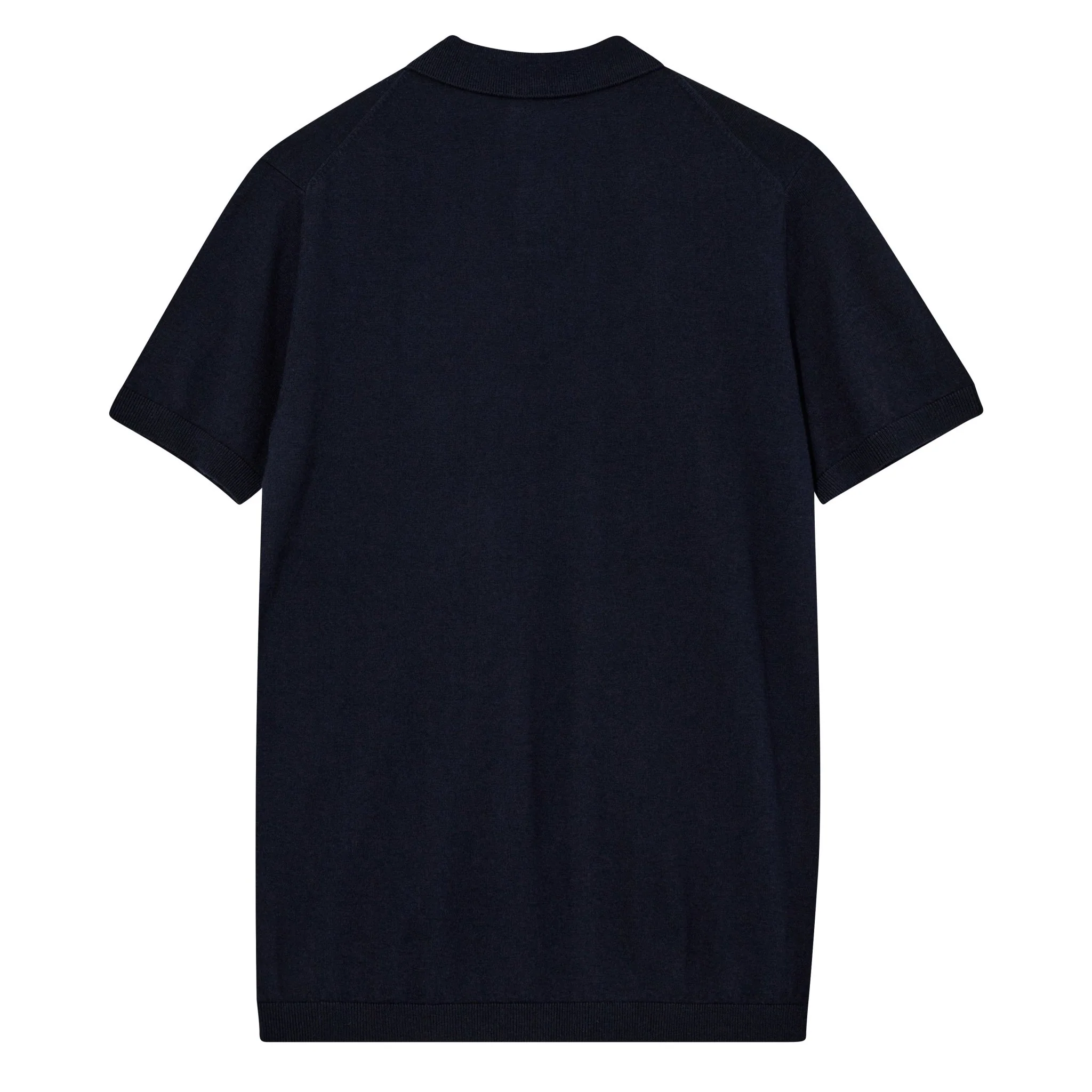 Mos Mosh Gallery Adam S/S Polo Shirt Navy - Image 3