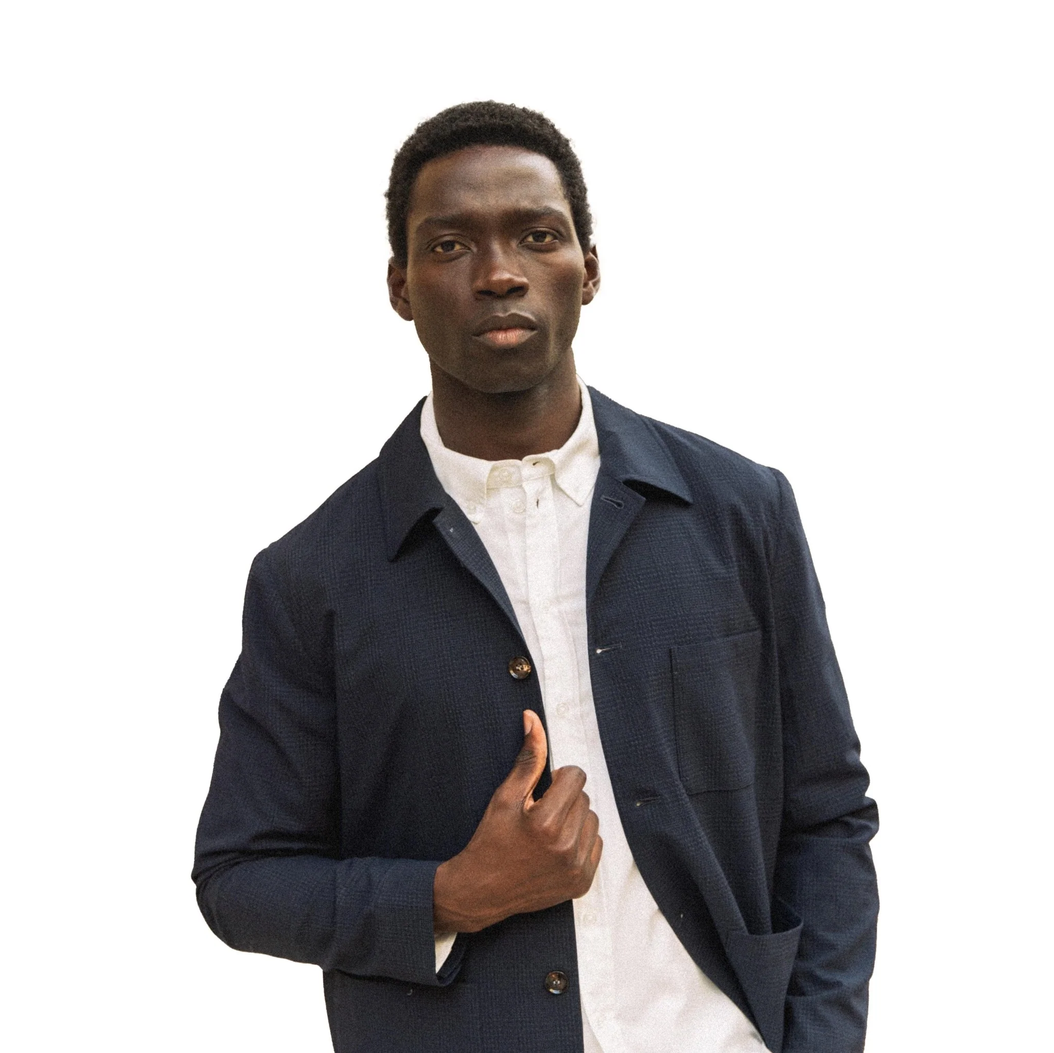 Mos Mosh Gallery Conor Seer Jacket Navy