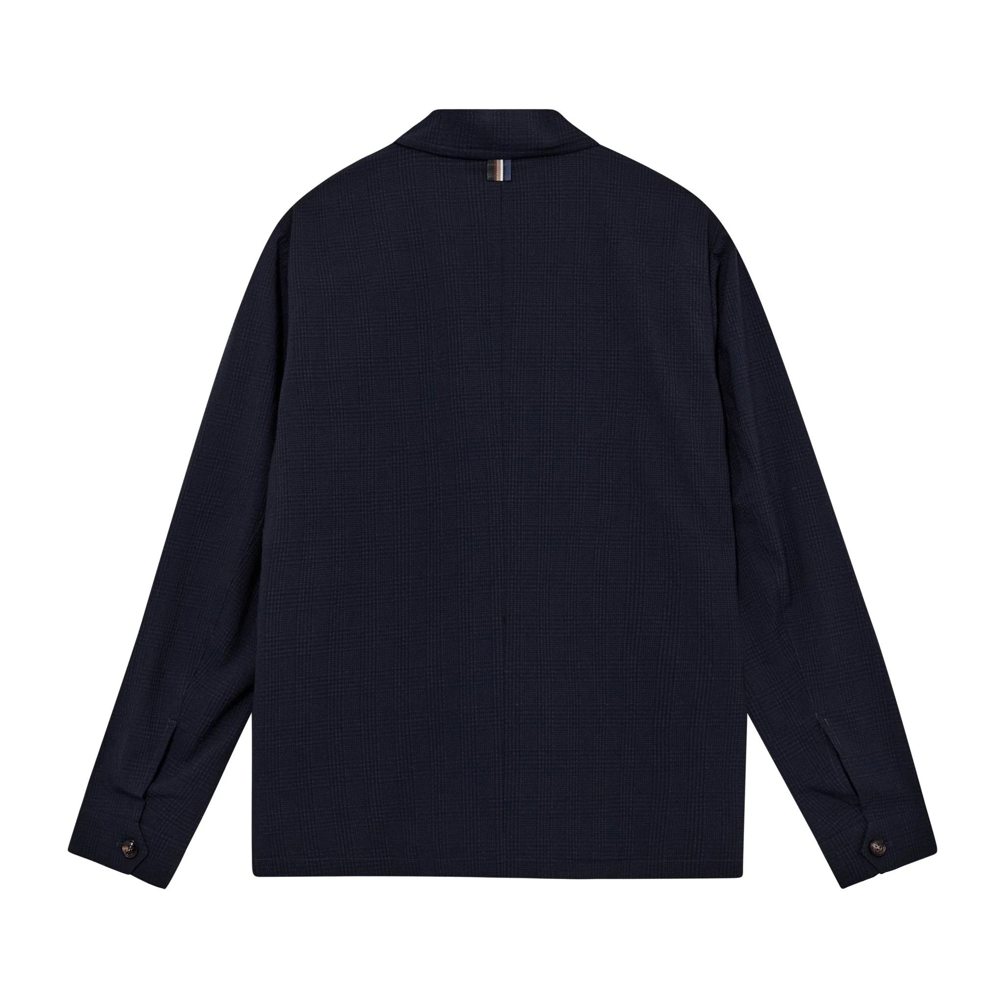 Mos Mosh Gallery Conor Seer Jacket Navy - Image 4