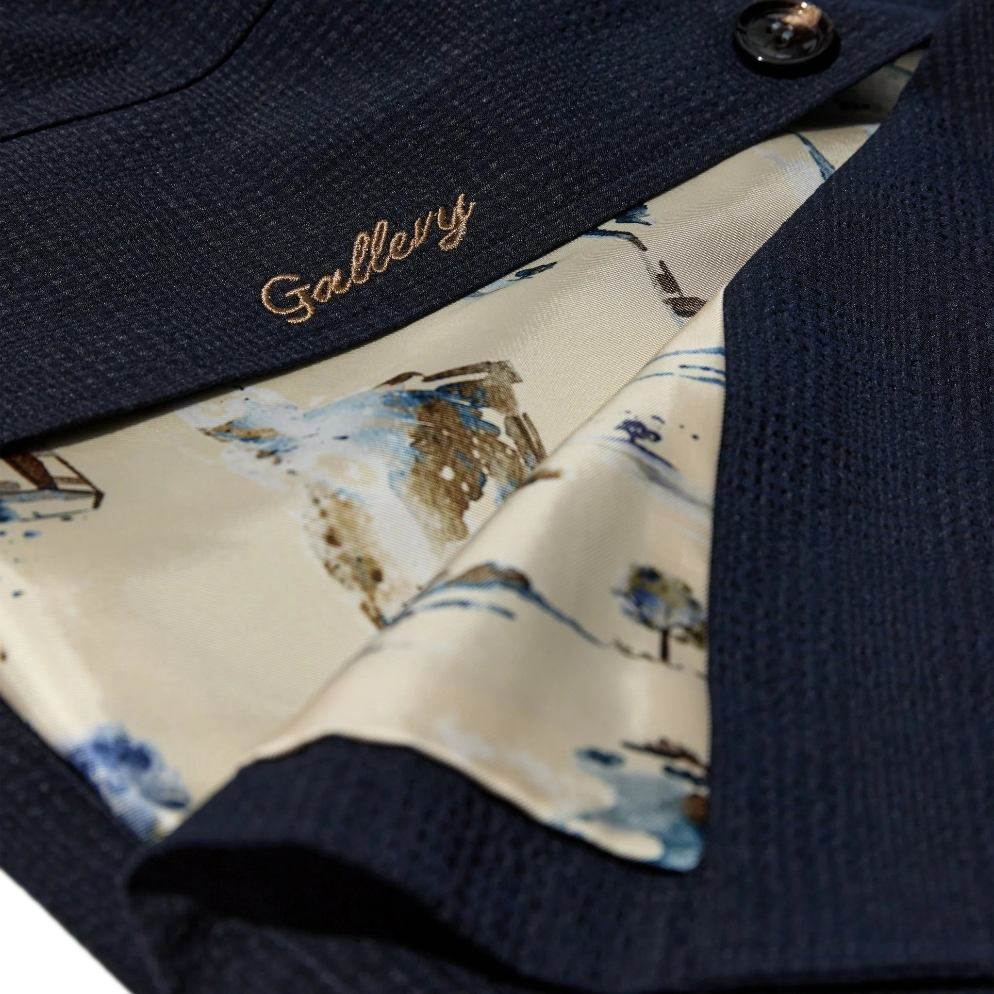 Mos Mosh Gallery Conor Seer Jacket Navy - Image 5
