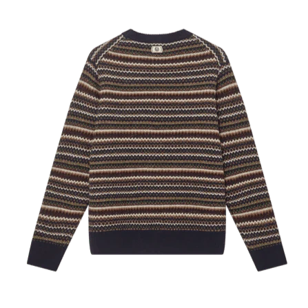 Mos Mosh Gallery Laporte Ice Pullover Charcoal Melange - Image 4