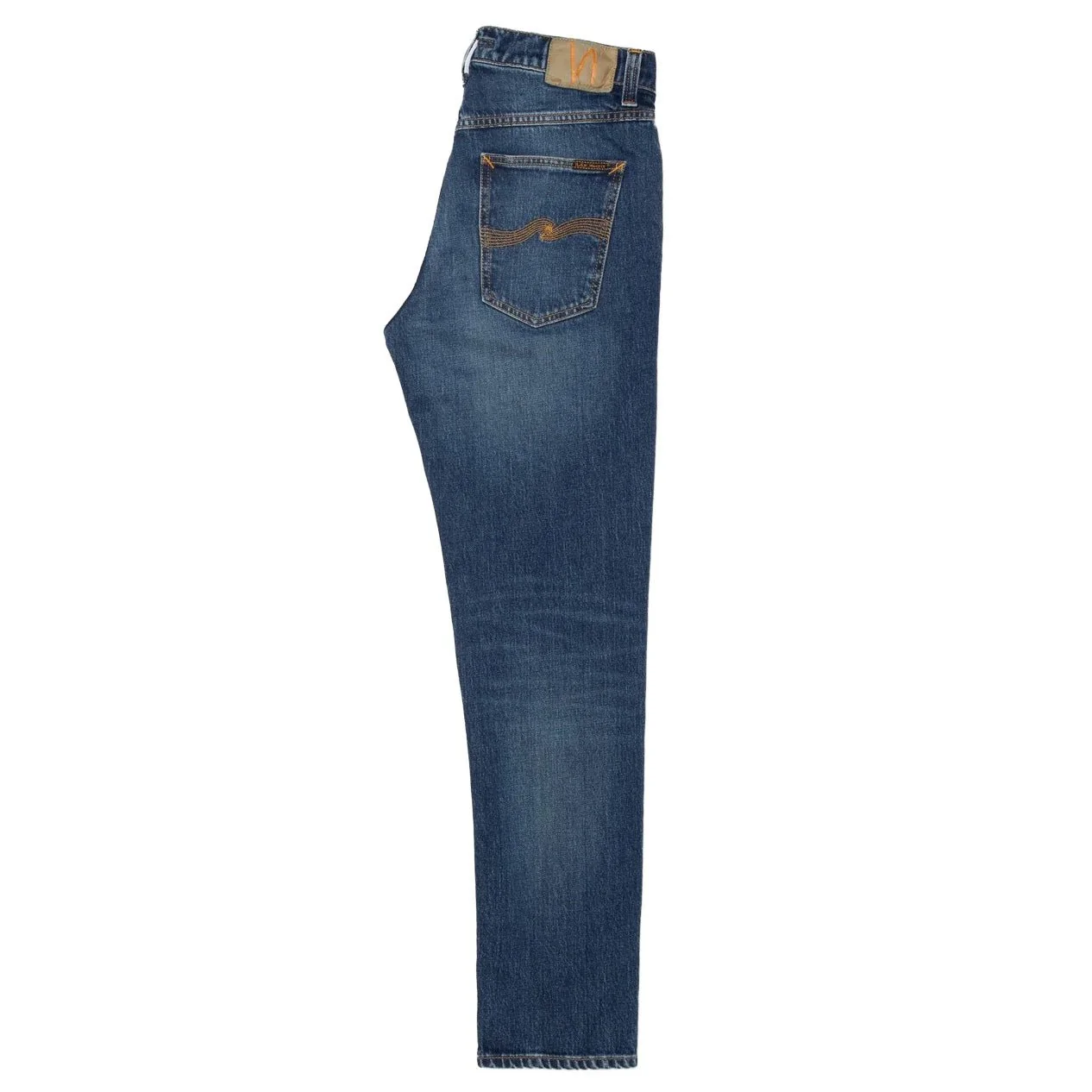 Nudie Jeans Solid Ollie Wild Blue - Image 5