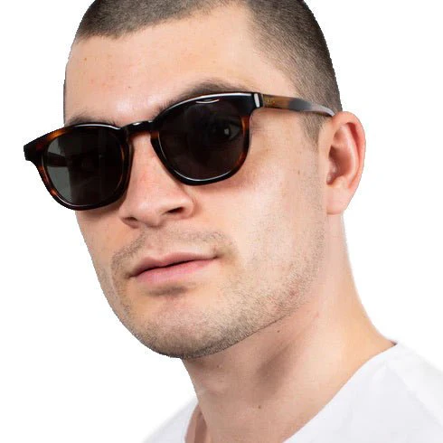 Oscar Deen Morris Sunglasses - Umber / Moss - Image 3