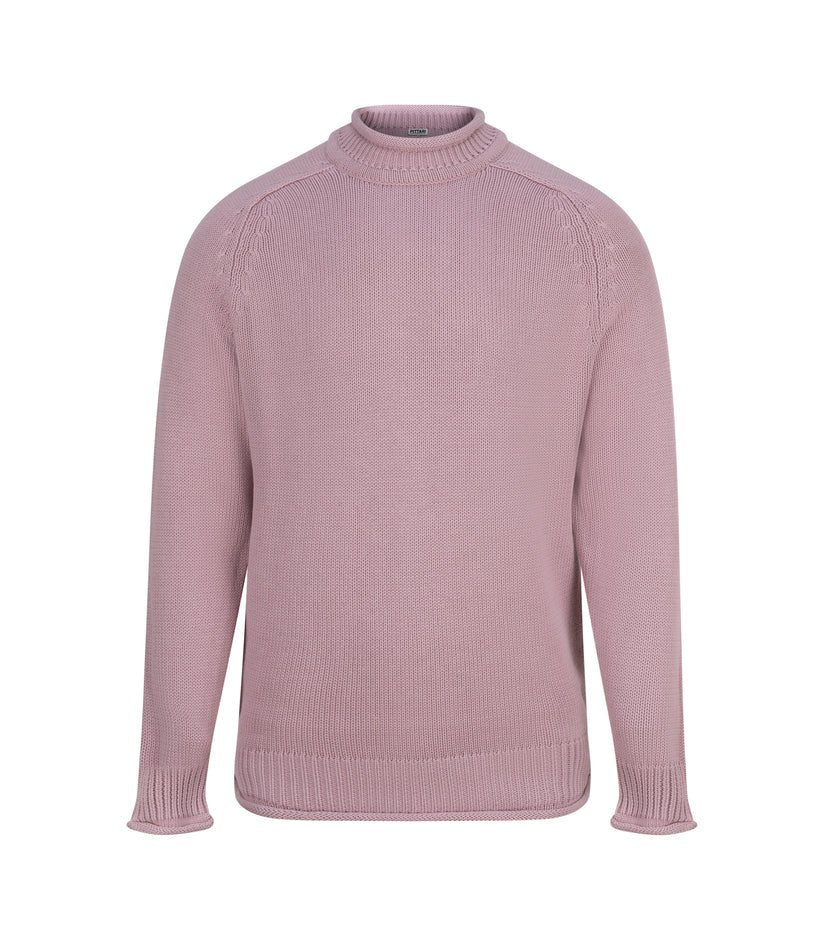 Pittari Knitwear Usk Cotton Sweater Rose
