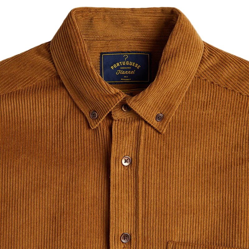 Portuguese Flannel Lobo Prairie Cord Shirt Prairie - Image 2