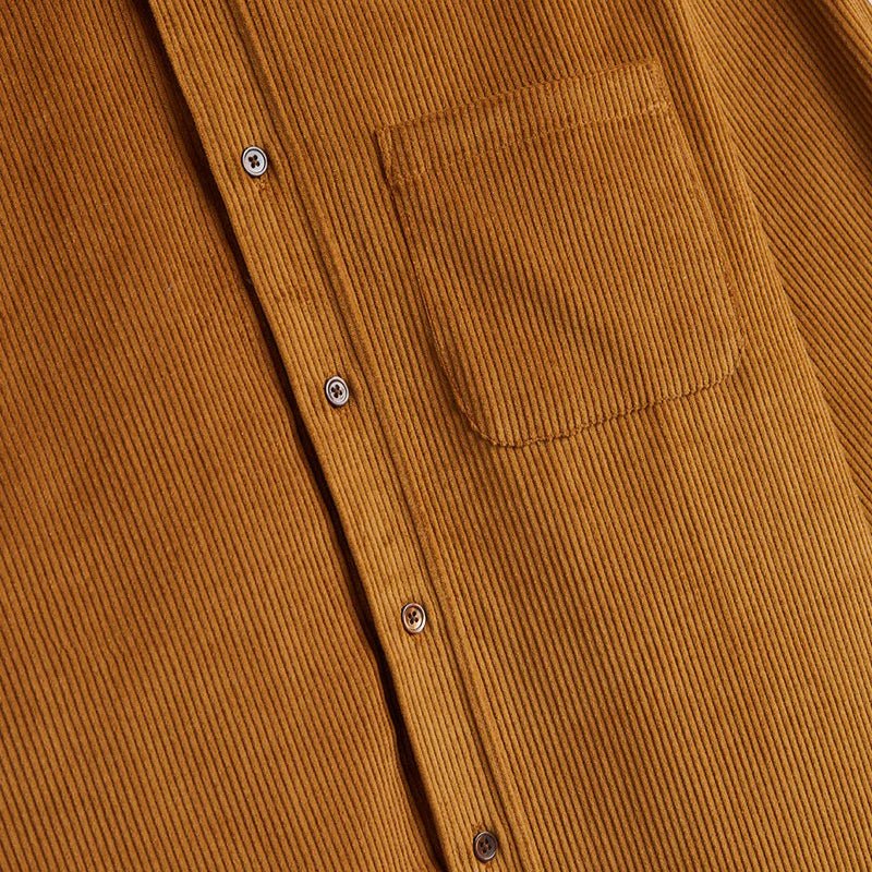 Portuguese Flannel Lobo Prairie Cord Shirt Prairie - Image 4