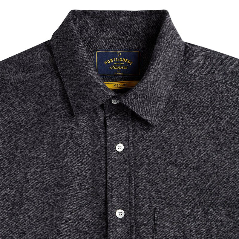 Portuguese Flannel Teca 2.0  Grey Flannel Shirt Grey - Image 2