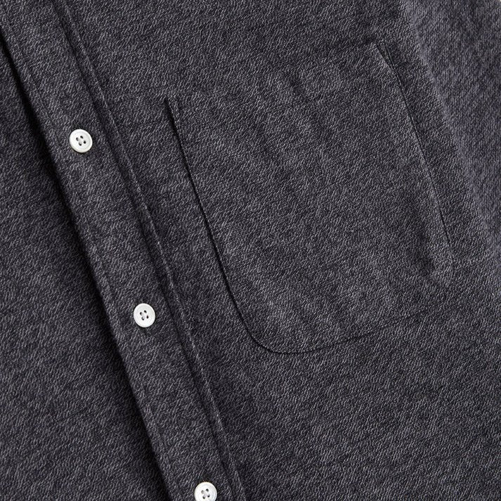 Portuguese Flannel Teca 2.0  Grey Flannel Shirt Grey - Image 4