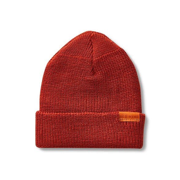 Merino Wool Beanie Rust