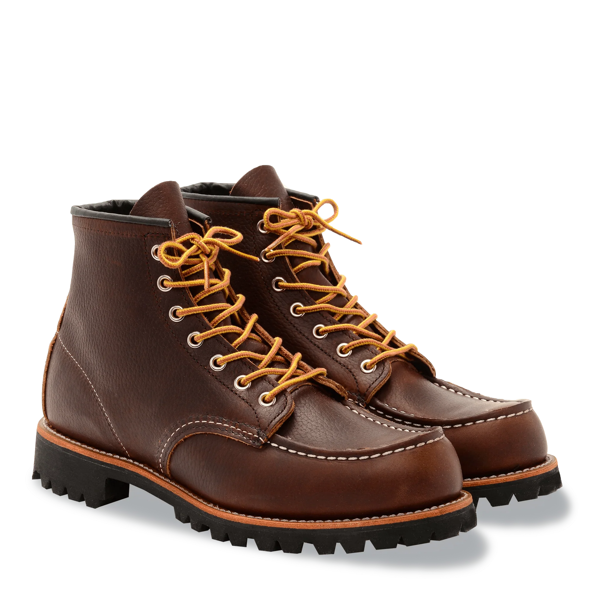 Red Wing Roughneck Moc Toe Work Boots 8146 - Briar Oil Slick