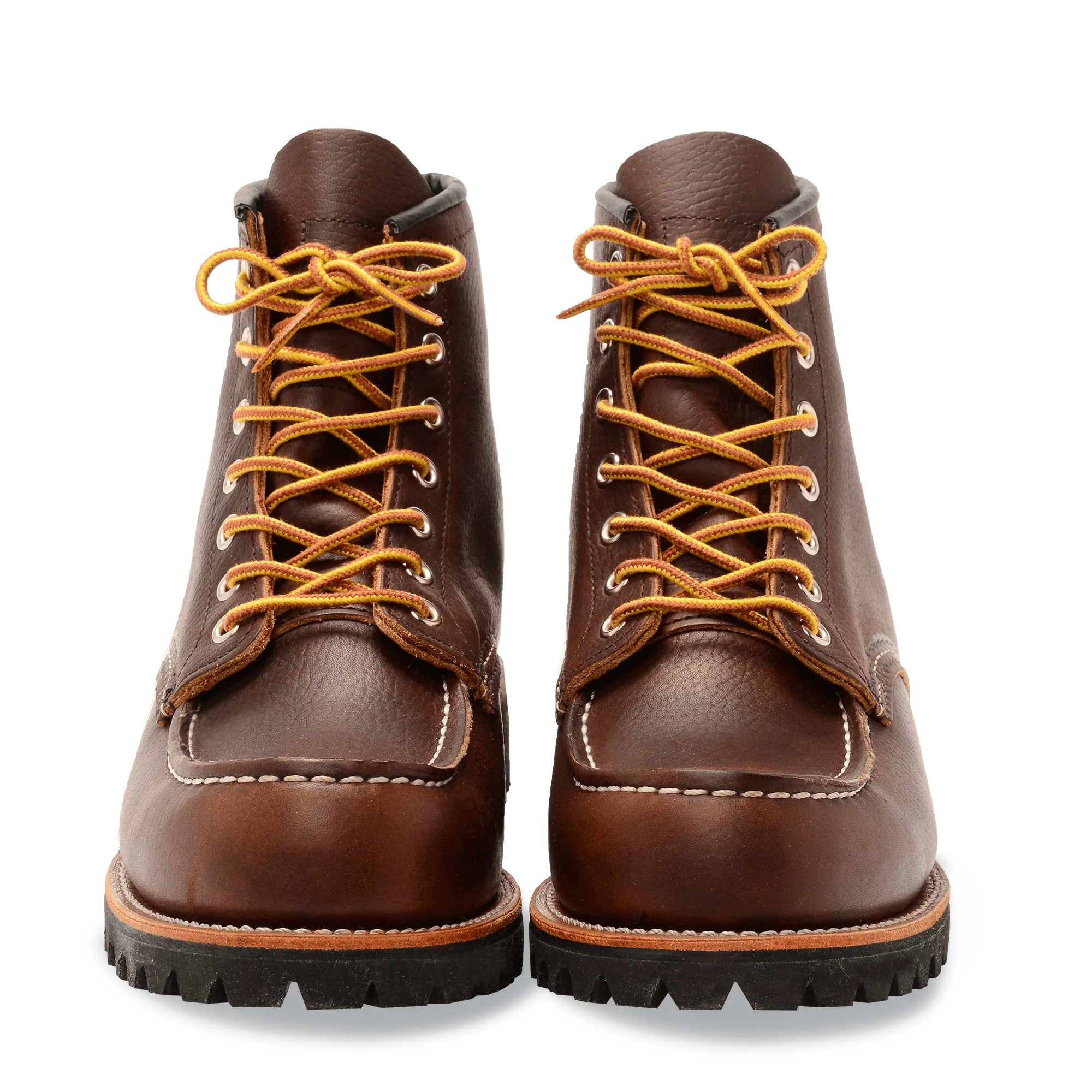 Red Wing Roughneck Moc Toe Work Boots 8146 - Briar Oil Slick - Image 3
