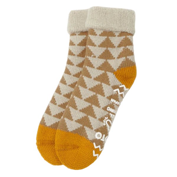 RoToTo Comfy Room Socks Beige/Gold