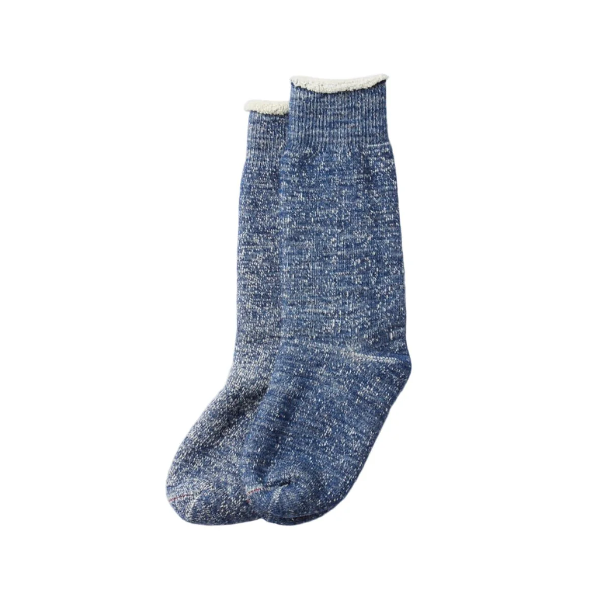RoToTo Double Face Crew Socks Deep Ocean - Image 2