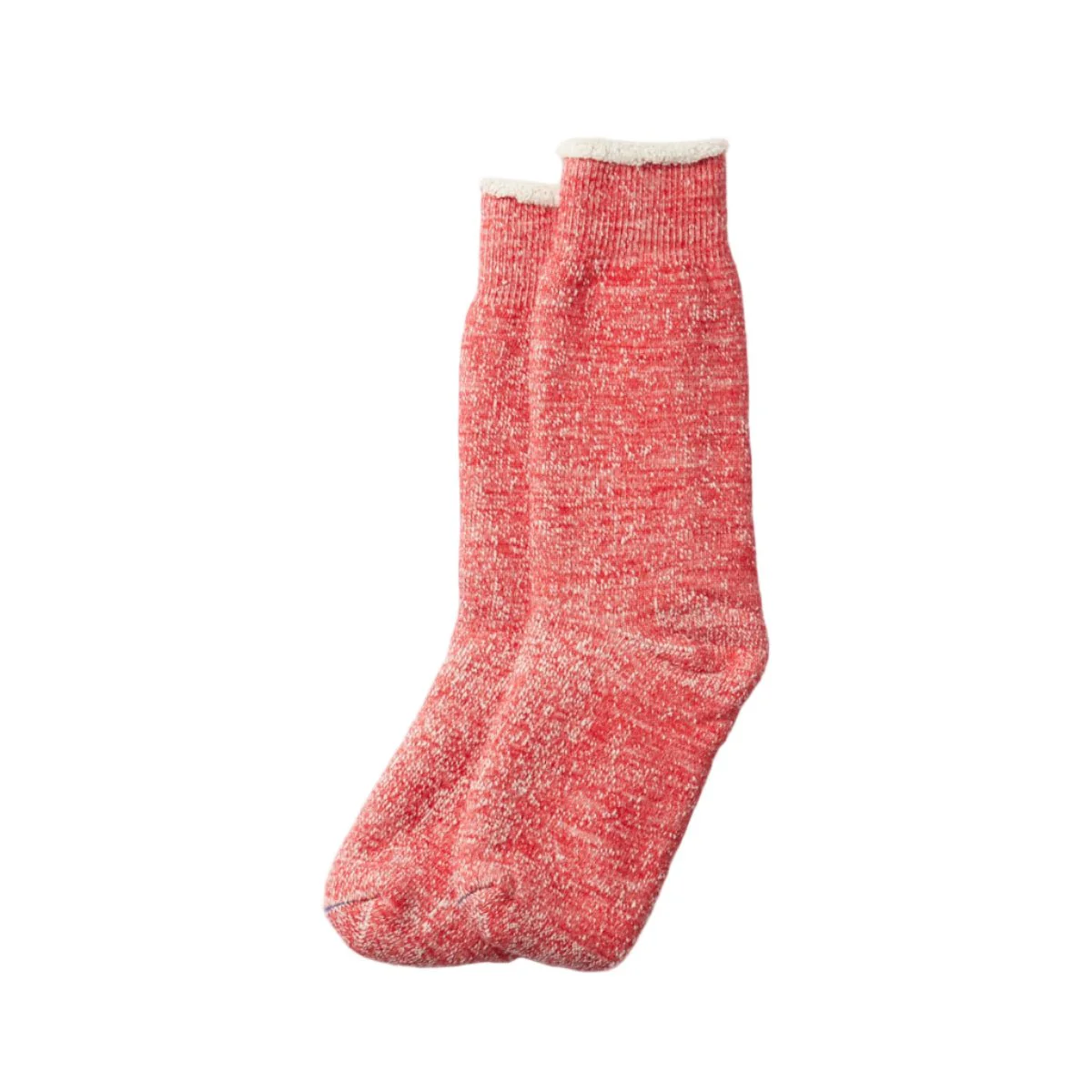 RoToTo Double Face Crew Socks Red - Image 2