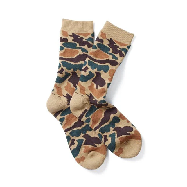 RoToTo Pile Camo Crew Khaki - Image 2