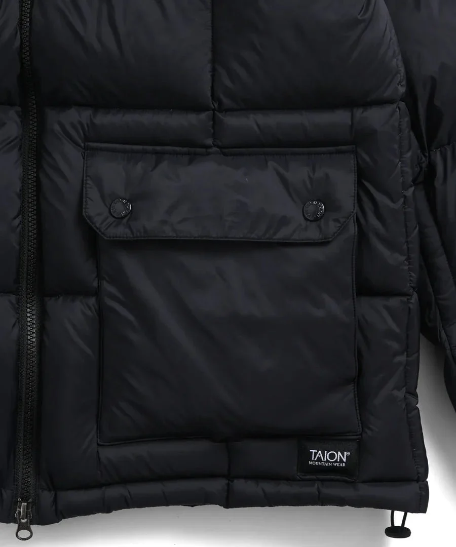 Taion Mountain Packable Down Jacket Black - Image 4