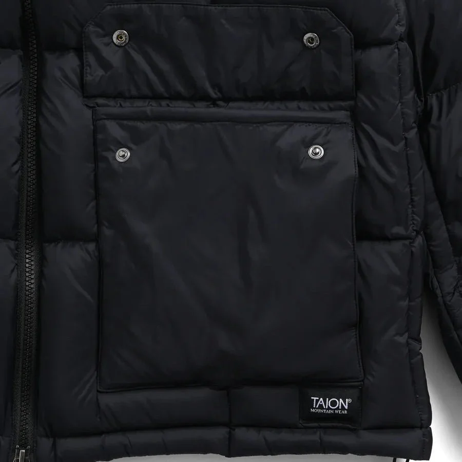 Taion Mountain Packable Down Jacket Black - Image 5
