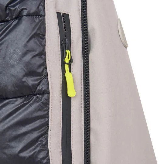 Tanta Rainwear Neve Jacket Stone Grey - Image 4
