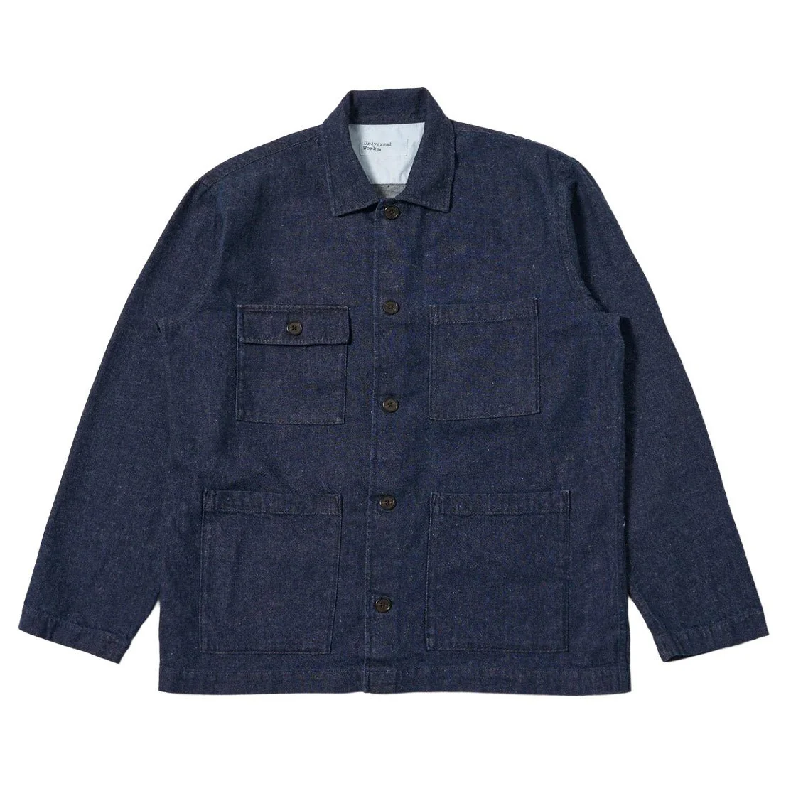 Universal Works Dockside Jacket Future Denim Indigo