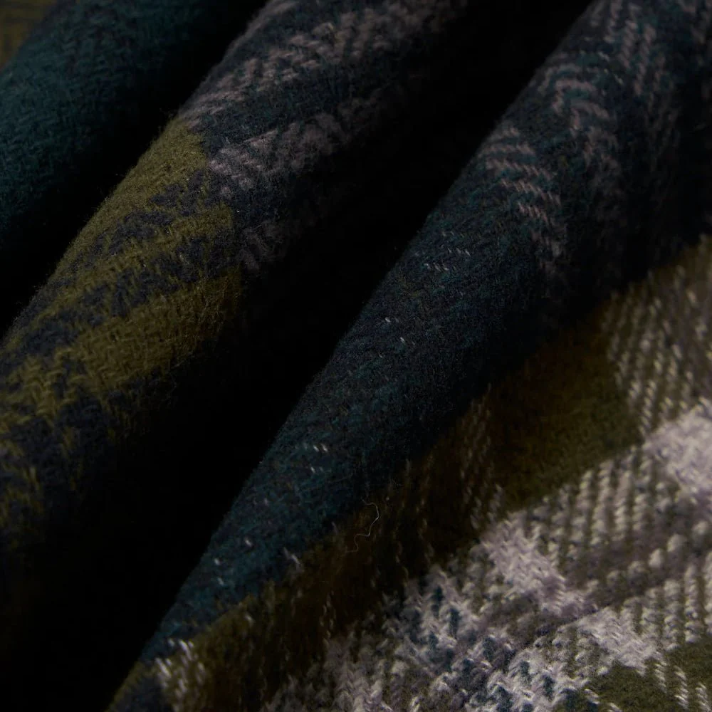 Universal Works Dockside Jacket Japanese Patchwork Green - Image 8