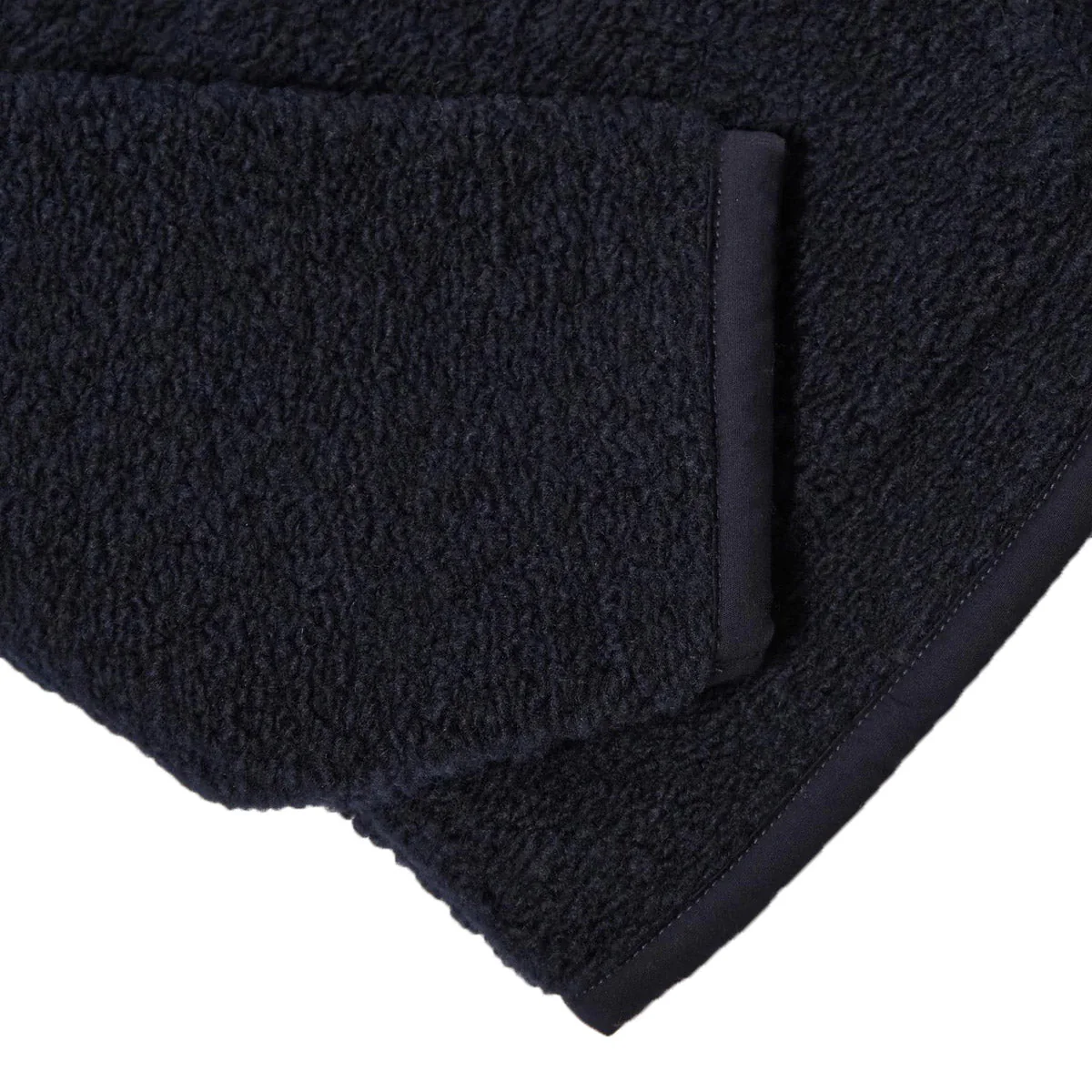 Universal Works Lancaster Jacket Wool Fleece Navy - Image 4
