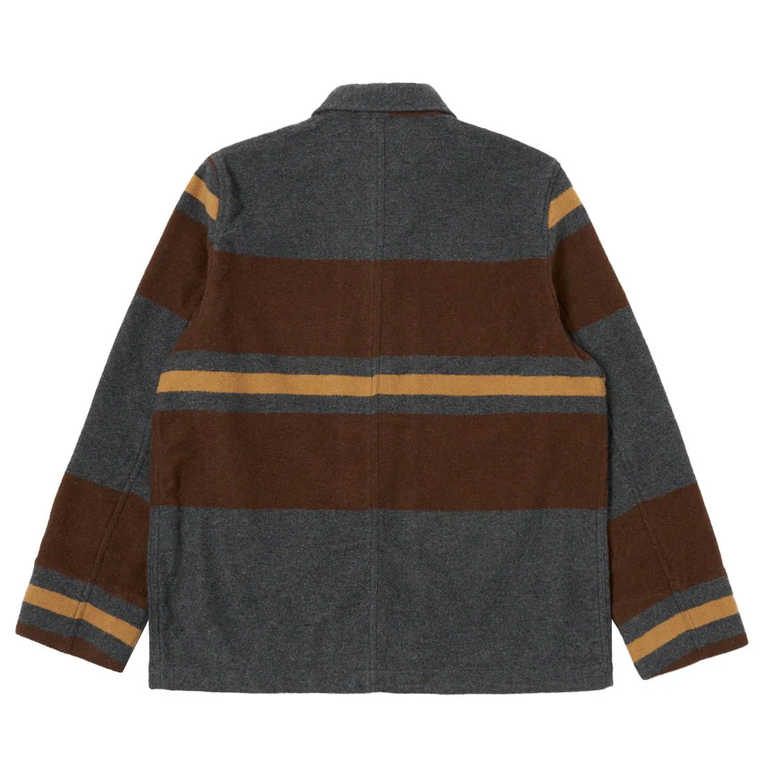 Universal Works Merchant Jacket Blanket Wool Mix Charcoal - Image 3