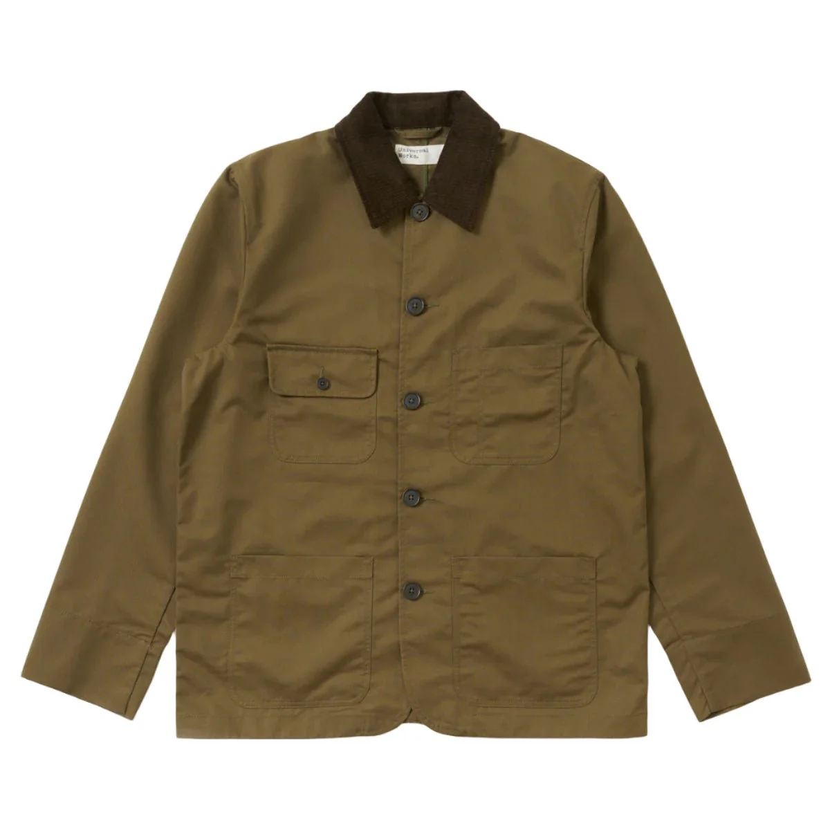 Universal Works Merchant Jacket Brushed Polytech Khaki