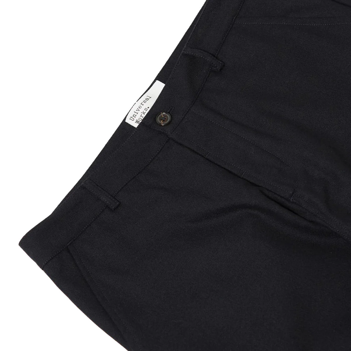 Universal Works Military Chino Upcycled Tweed Dark Navy - Image 3