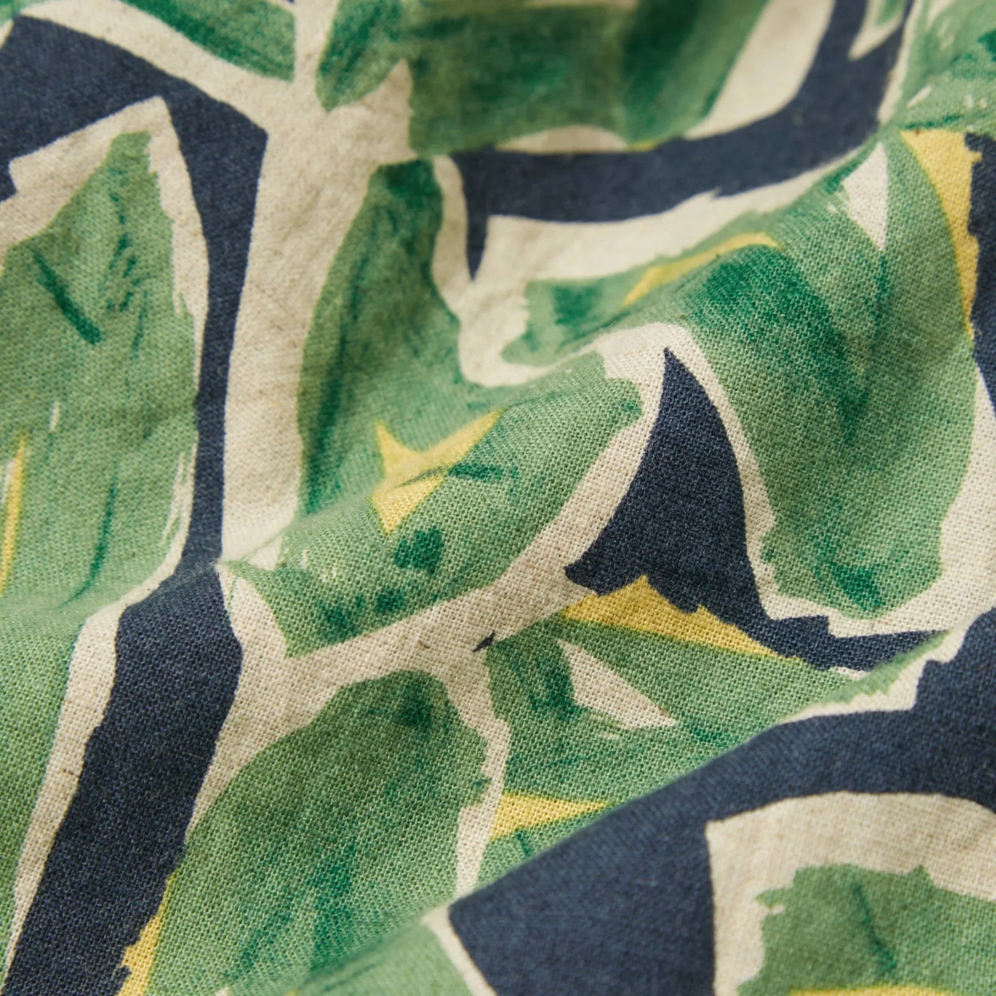 Universal Works Minari Artist Flower Shirt Navy - Image 5