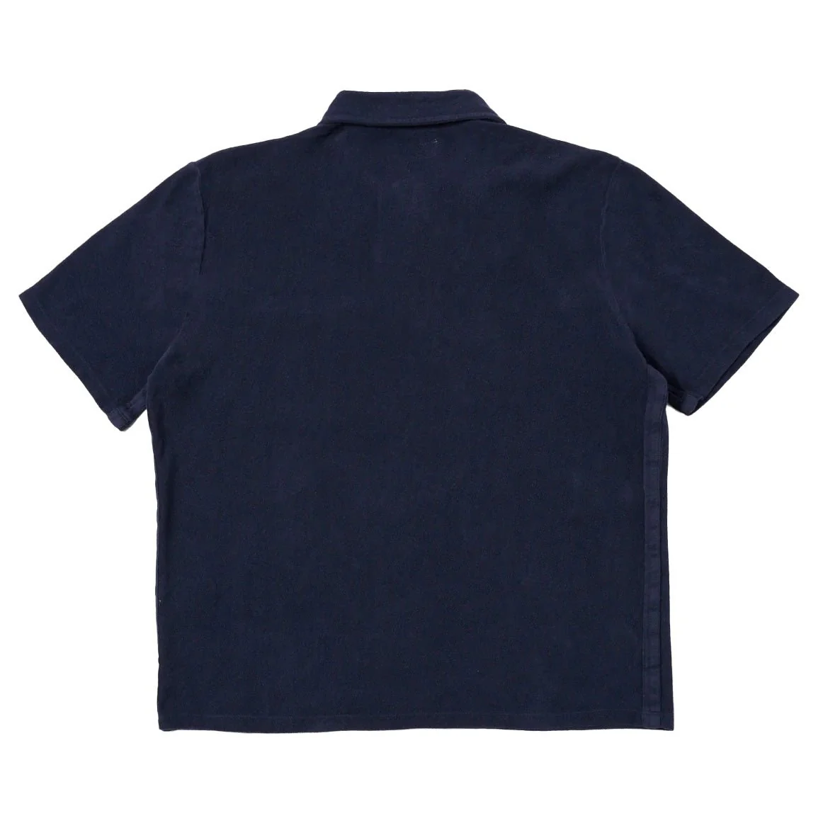 Universal Works Newlyn Polo Bright Navy - Image 5