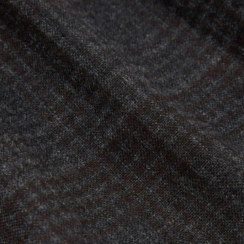 Universal Works Three Button Jacket Reuse Wool Blend Charcoal - Image 4