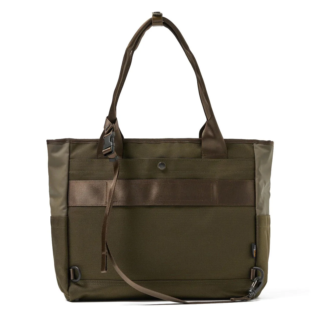 Universal Works  UW X Master Piece Tech Tote Olive - Image 3