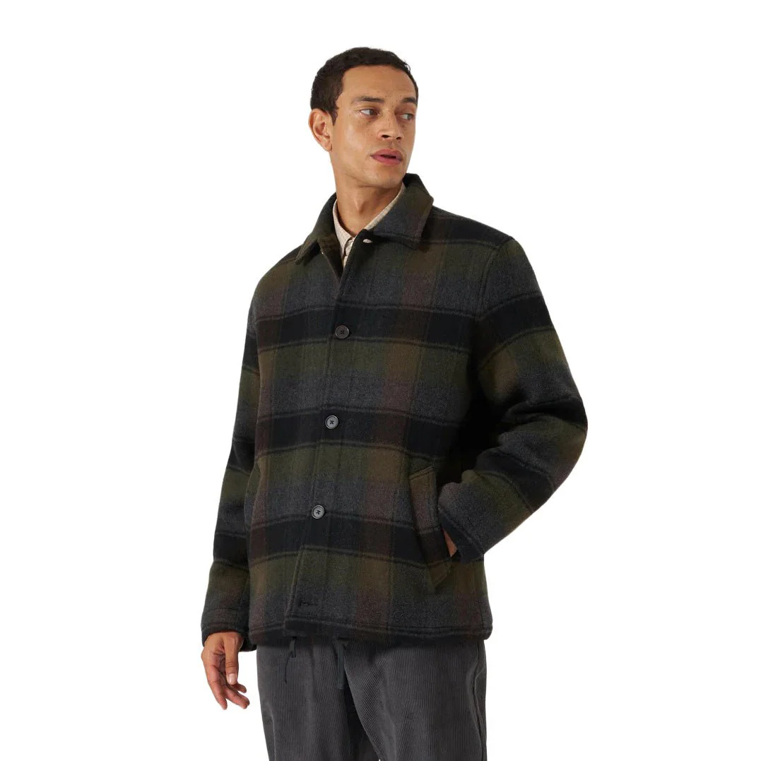 Universal Works Wayfarer Jacket Black / Brown - Image 2