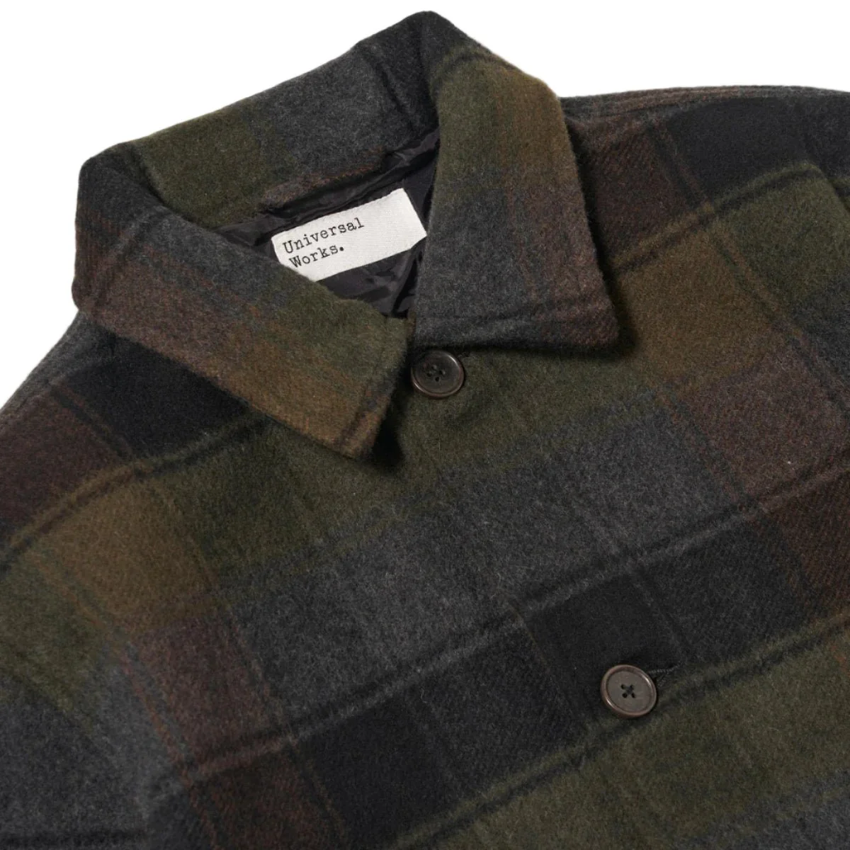 Universal Works Wayfarer Jacket Black / Brown - Image 3