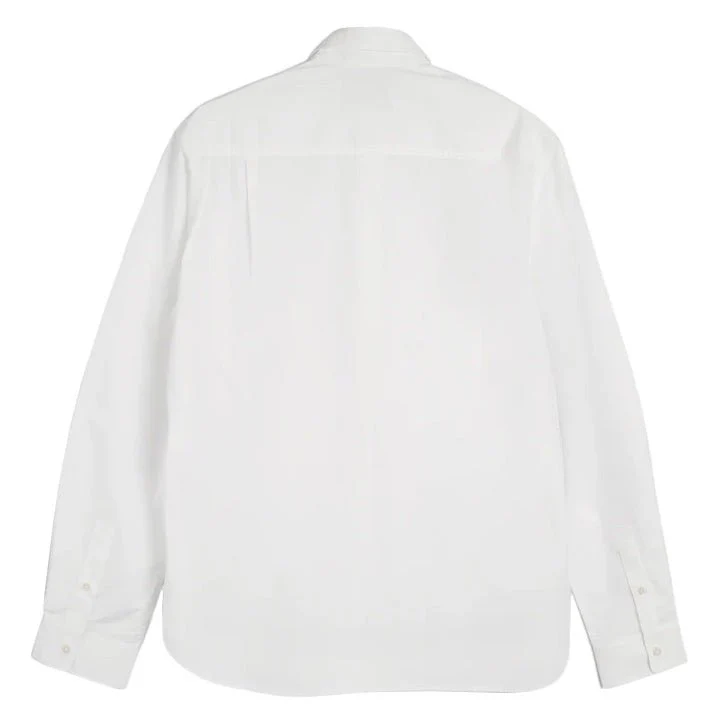 YMC Curtis Embroidered Shirt White - Image 2