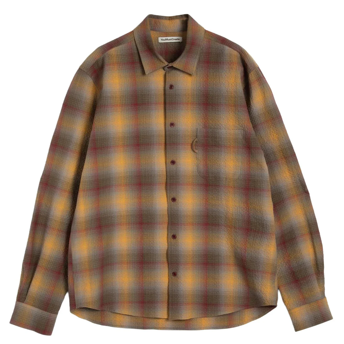 YMC Curtis Shirt Multi Check