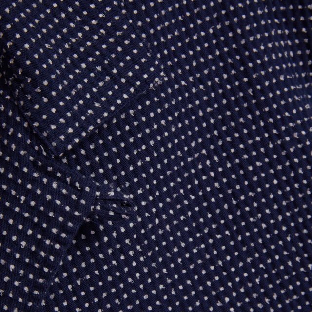 YMC Malick Pinhead Shirt Blue / White - Image 2