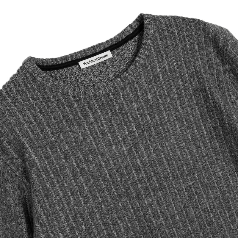 YMC X Sweatshirt Grey Marl - Image 2